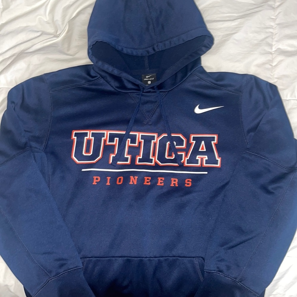 utica pioneers hoodie, dry fit